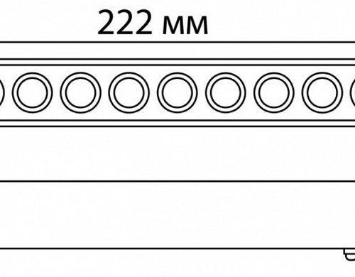Трековый светодиодный светильник Novotech Shino Smal 359076