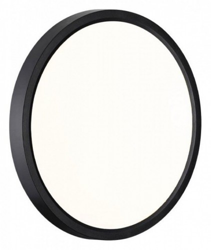 Настенно-потолочный светодиодный светильник Sonex Mitra Alfa Black 7660/18L