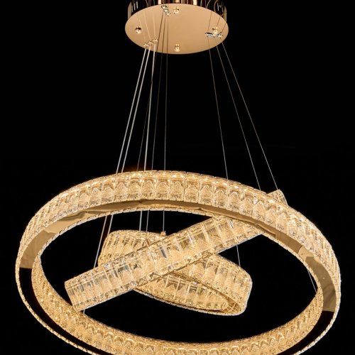 Подвесная люстра Delaina LE3012/800-3K GD