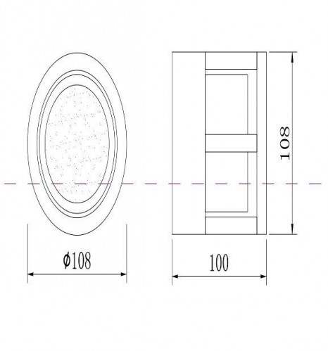 Уличный настенный светодиодный светильник Maytoni Wolseley Road O011WL-L6B