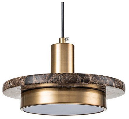 Подвесной светильник Escada Torano 10260/1LED Brown marble