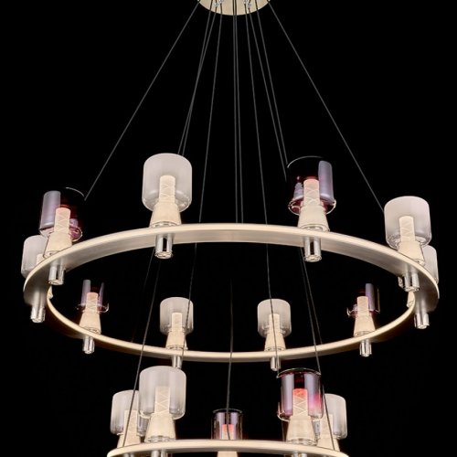 Подвесная люстра Marie LE7719/10+5 Nickel