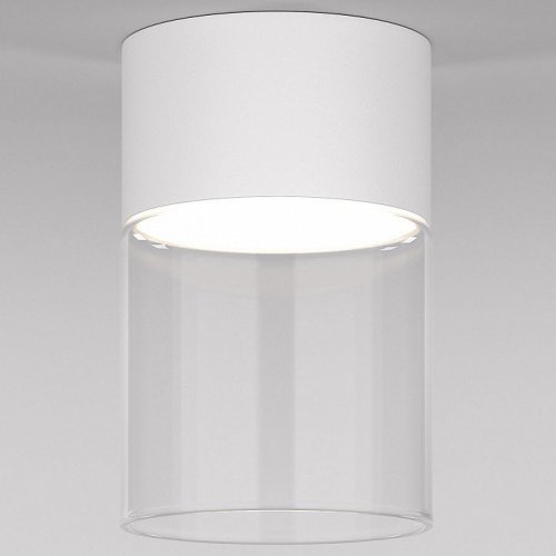 Потолочный светодиодный светильник Elektrostandard Lumen 25047/LED 10W 4000К белый/прозрачный a064710 Потолочный светодиодный светильник Elektrostandard Lumen 25047/LED 10W 4000К белый/прозрачный a064710