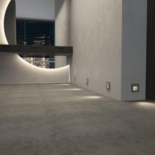 Подсветка для лестниц и ступеней Werkel серебряный матовый W1154165 4690389205408