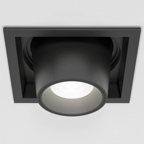 Встраиваемый светодиодный светильник Elektrostandard Conner 25087/LED 8W 4000K черный a063994