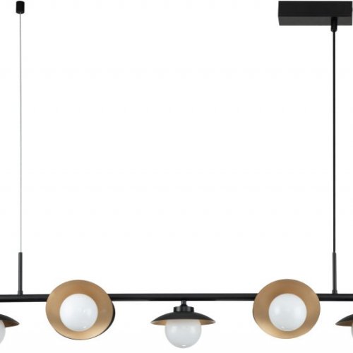 Подвесная люстра Indigo Corazza 10015/7P Black V000282