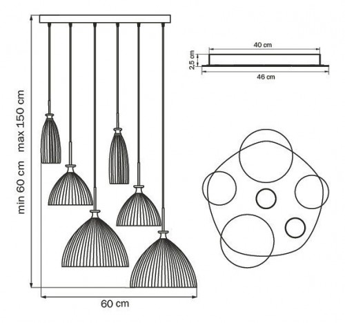 Подвесной светильник Lightstar Agola 810160