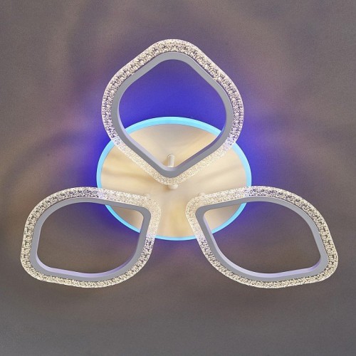 Потолочная светодиодная люстра Escada Bubble 10251/3LED BL Потолочная светодиодная люстра Escada Bubble 10251/3LED BL