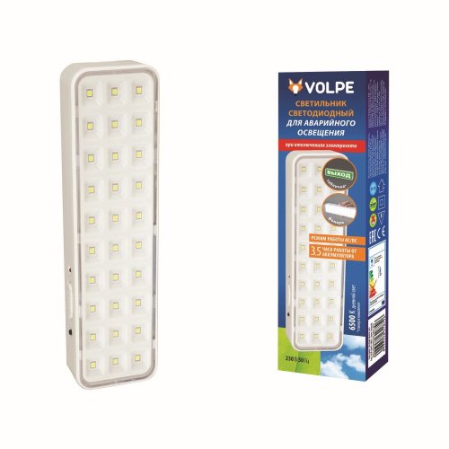 Настенно-потолочный светодиодный светильник (UL-00002387) Volpe ULR-Q401 2W/DW White S01 Настенно-потолочный светодиодный светильник (UL-00002387) Volpe ULR-Q401 2W/DW White S01