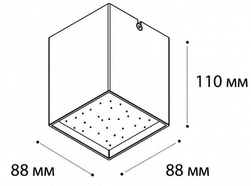Потолочный светодиодный светильник Italline DL 3028 white 3000K