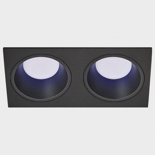 Точечный светильник  IT08-8013 black 4000K 2 шт + IT08-8015 black