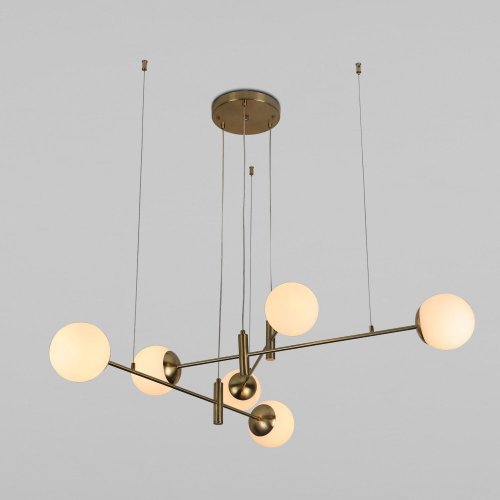 Подвесной светильник Eurosvet Planet 70146/6 латунь