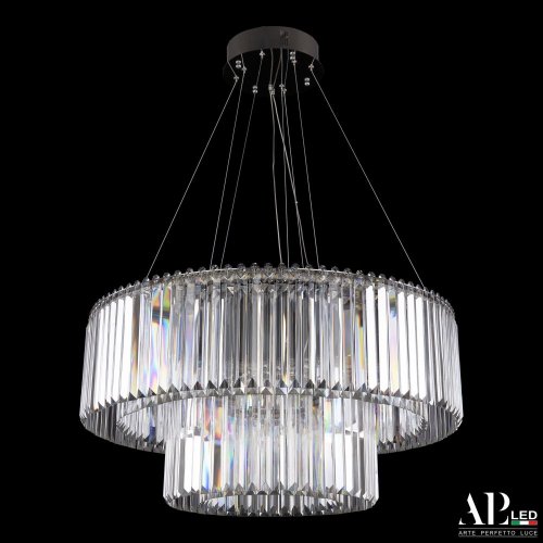 Подвесная люстра APL LED Sicilia SH09.73.2D.A.Ni.4000