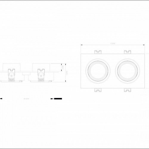 Встраиваемый светильник Denkirs Rond DK3122-WH