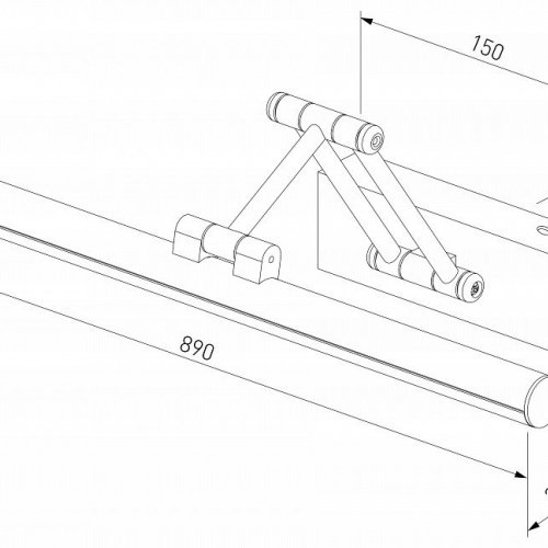 Светильник настенный светодиодный Elektrostandard Monza a071217 Светильник настенный светодиодный Elektrostandard Monza a071217