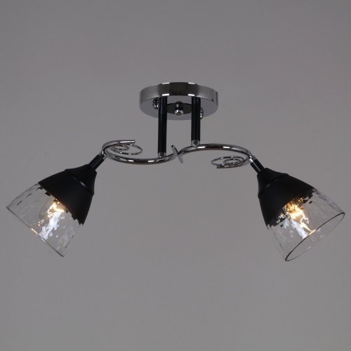 Потолочная люстра Reluce 70139-3.3-02 CR+BK