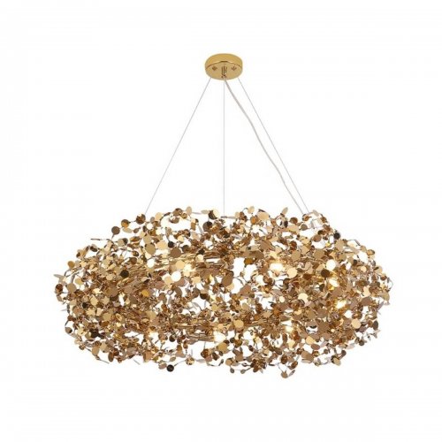 Подвесная люстра Crystal Lux GARDEN SP9 D800 GOLD Подвесная люстра Crystal Lux GARDEN SP9 D800 GOLD