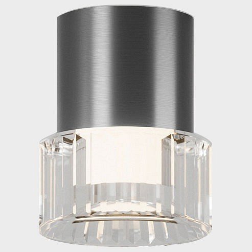 Потолочный светодиодный светильник Italline IT014-0202 dark silver Потолочный светодиодный светильник Italline IT014-0202 dark silver