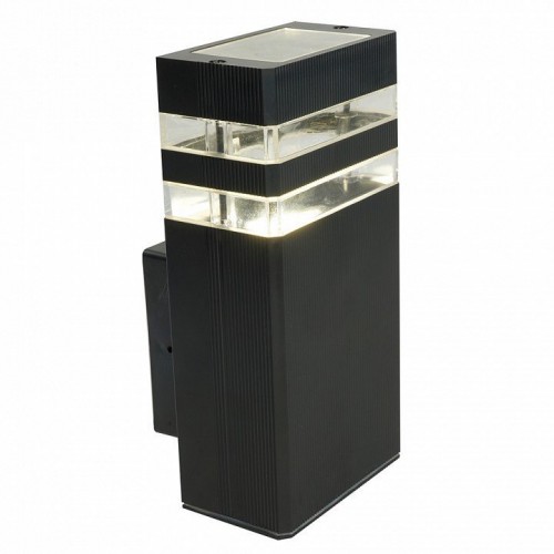 Светильник садово-парковый Feron.ONE DH0806-P, на стену вверх, GU10 220-240V, черный пластик 51538 Светильник садово-парковый Feron.ONE DH0806-P, на стену вверх, GU10 220-240V, черный пластик 51538