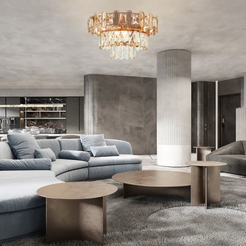 Потолочная люстра Sorrento-8109 378109/6/370 GD Потолочная люстра Sorrento-8109 378109/6/370 GD