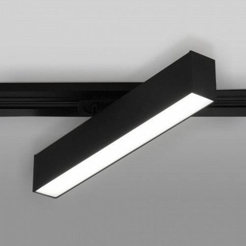Трековый светодиодный светильник Elektrostandard X-Line черный матовый 10W 4200K LTB53 a052442