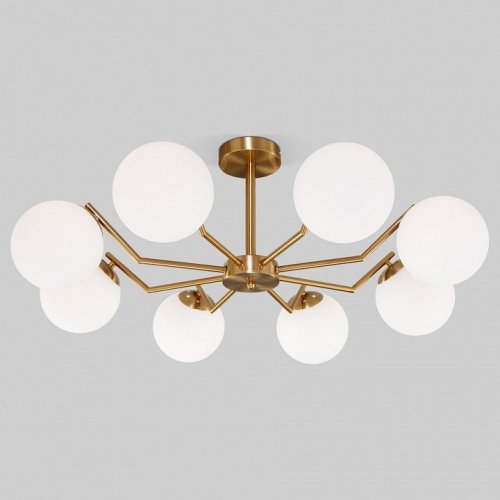 Подвесная люстра Eurosvet Frost 70154/8 латунь Подвесная люстра Eurosvet Frost 70154/8 латунь