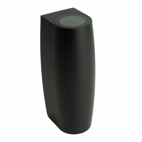 Светильник садово-парковый Feron DH025, на стену, 2*GU10 MR11 230V, черный