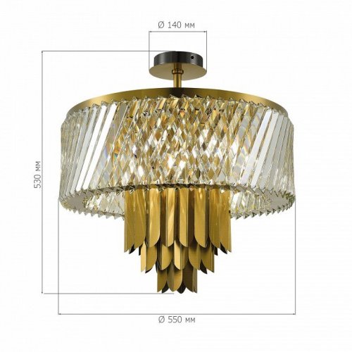 Потолочная люстра ST Luce Nari SL1635.302.09 Потолочная люстра ST Luce Nari SL1635.302.09