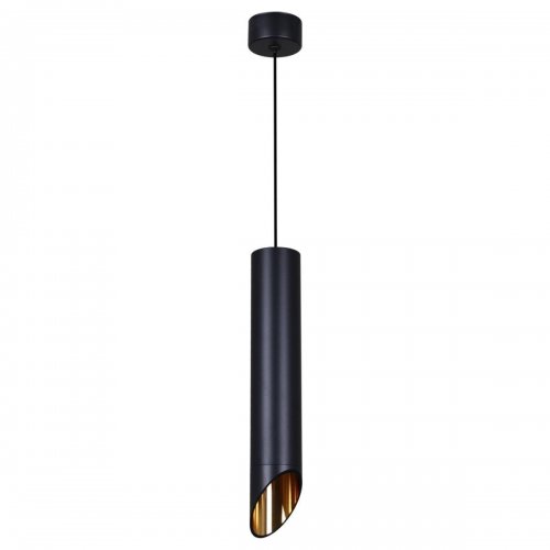 Подвесной светильник Reluce Technical 16007-0.9-001LD 300mm GU10 BK+GD