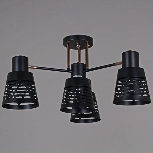 Потолочная люстра Reluce 06074-3.3-04 BK+FG