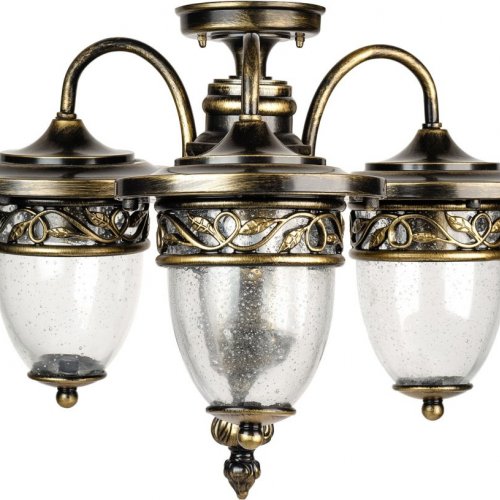 Потолочный светильник уличный Oasis Light KRAKOV 1 S 87270SA/3 Gb