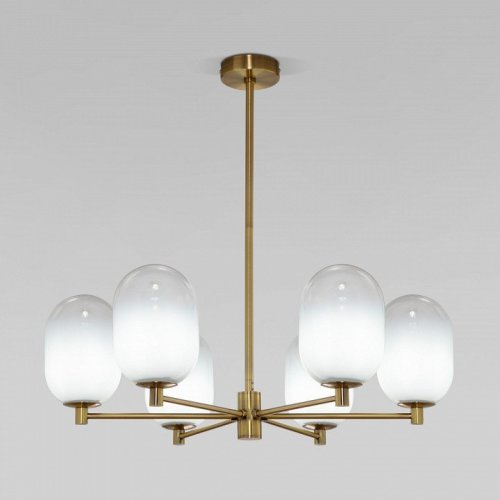 Люстра на штанге Eurosvet Loona 60161/6 латунь Люстра на штанге Eurosvet Loona 60161/6 латунь