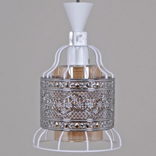 Подвесной светильник Reluce 05363-0.9-01 CH+WH Подвесной светильник Reluce 05363-0.9-01 CH+WH