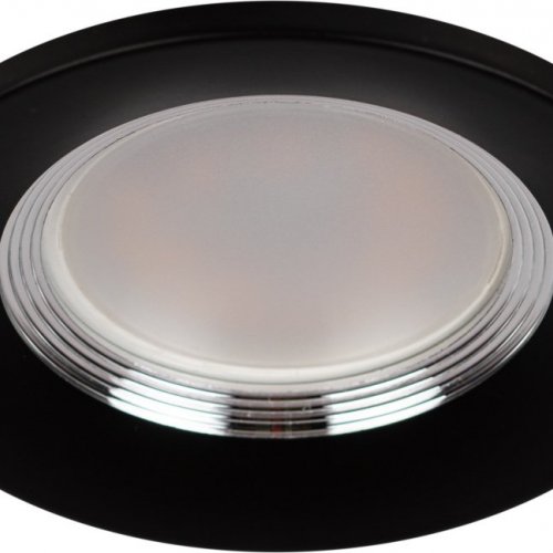 Точечный светильник ЭРА KL107 BK/SL