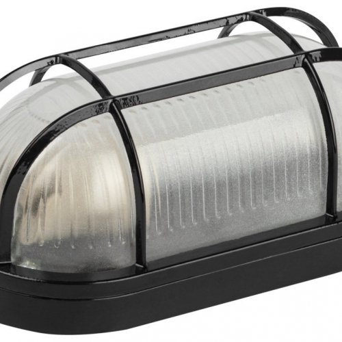 Настенно-потолочный светильник НБП 04-60-002 в инд. упаковке НБП 04-60-002 черный