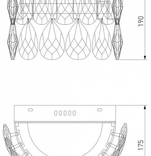 Бра Bogates Marvel 437/1 Strotskis
