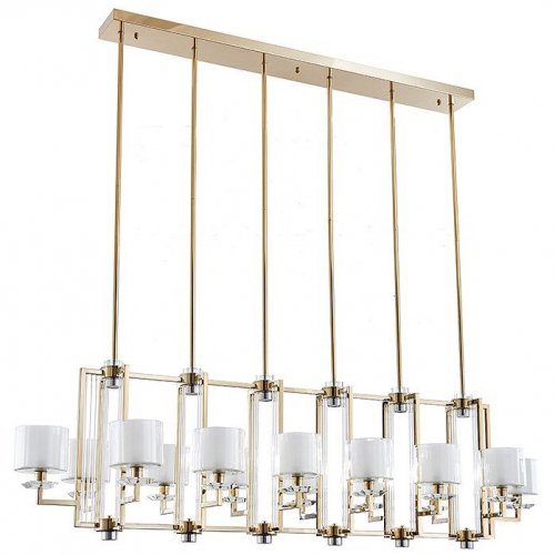 Подвесная люстра Newport 4408+6/S gold М0064728 Подвесная люстра Newport 4408+6/S gold М0064728