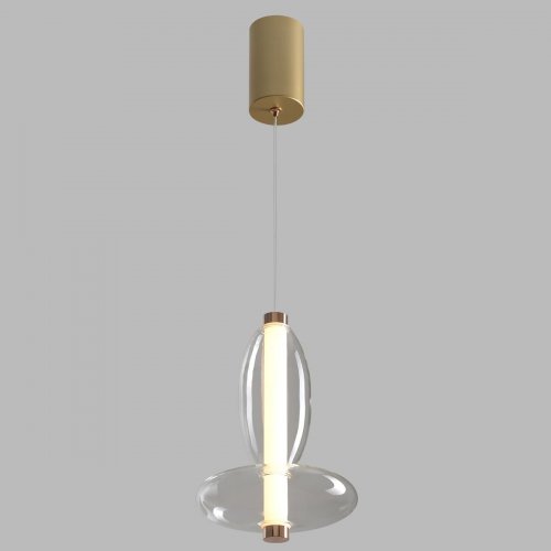 Подвесной светодиодный светильник Crystal Lux Quasar SP10W Led Transparent