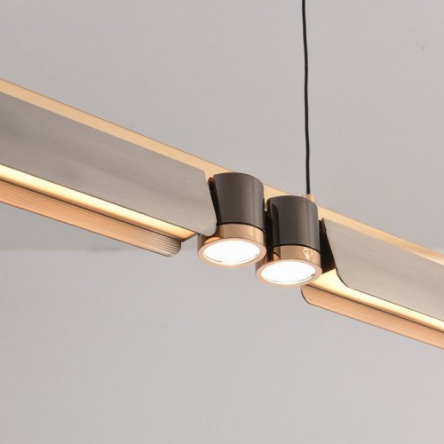 Подвесной светодиодный светильник iLedex Vision 9309D-1200-2 GR+BK Подвесной светодиодный светильник iLedex Vision 9309D-1200-2 GR+BK