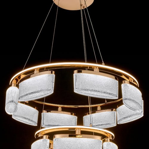 Подвесная люстра Indiana LE7910/8+5 Gold