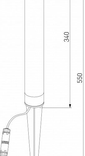 Ландшафтный светодиодный светильник Elektrostandard Hidden 35166/F a066037 Ландшафтный светодиодный светильник Elektrostandard Hidden 35166/F a066037