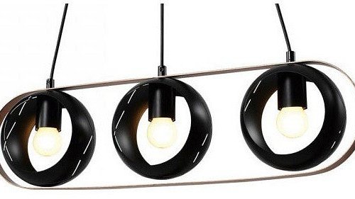 Подвесная люстра IMEX Rolf MD.21744-3-P-BK+CP Подвесная люстра IMEX Rolf MD.21744-3-P-BK+CP