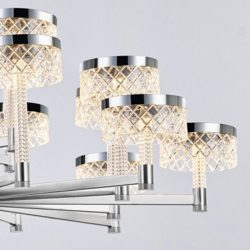 Подвесная люстра DeLight Collection Diamond cut MD21020075-20A chrome