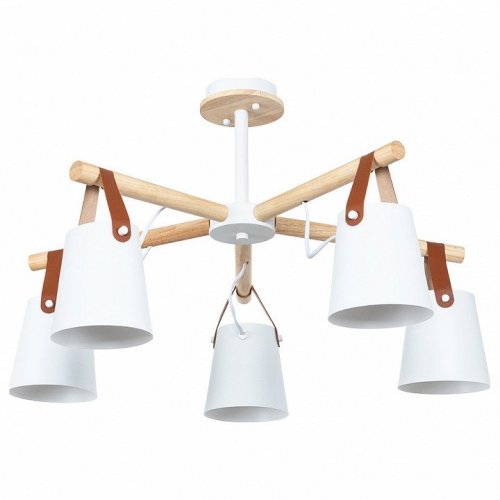 Люстра на штанге Arte Lamp Thomas A7032PL-5WH Люстра на штанге Arte Lamp Thomas A7032PL-5WH