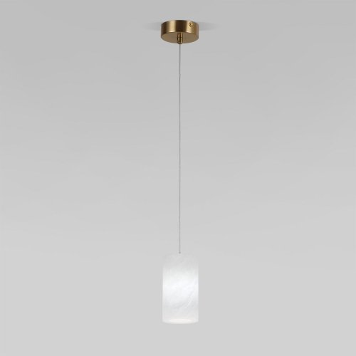 Подвесной светильник Marba 304052 алебастр / латунь