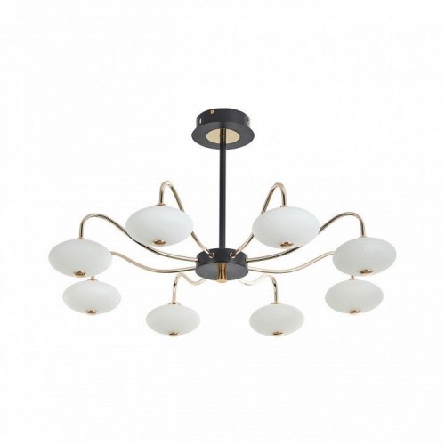 Потолочная люстра Arte Milano 273908/8 BK/GD