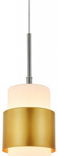 Подвесной светильник Escada HURRICANE 1169/1S Chrome/Gold Подвесной светильник Escada HURRICANE 1169/1S Chrome/Gold