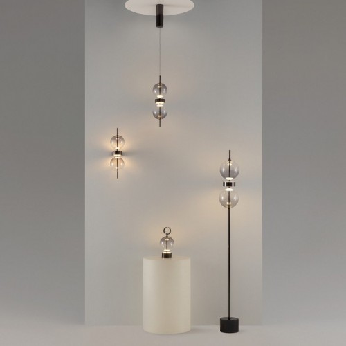 Интерьерная настольная лампа Maytoni Double Moon MOD478RL-L3B3K Интерьерная настольная лампа Maytoni Double Moon MOD478RL-L3B3K