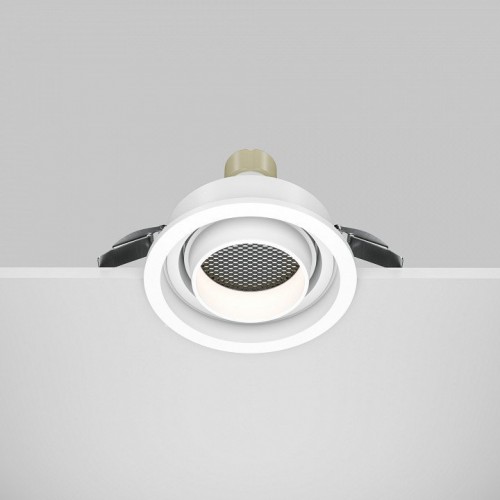 Встраиваемый светильник Maytoni Atom DL113-GU10-01-RD-W