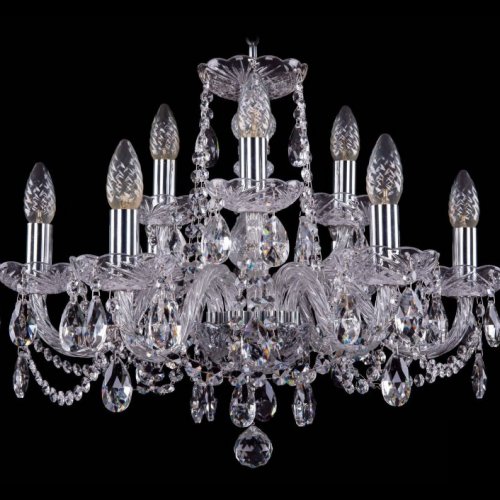 Подвесная люстра Bohemia Ivele 1402/6+3/195/Ni Подвесная люстра Bohemia Ivele 1402/6+3/195/Ni